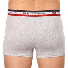 FILA 3PACK pánske boxerky sivé (FU5059/3-400) - veľkosť XL