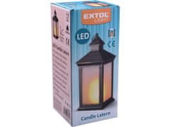Extol Light Lucerna LED s plameňom