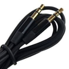 Northix Aux kábel – 3,5 mm, 120 cm – čierny 