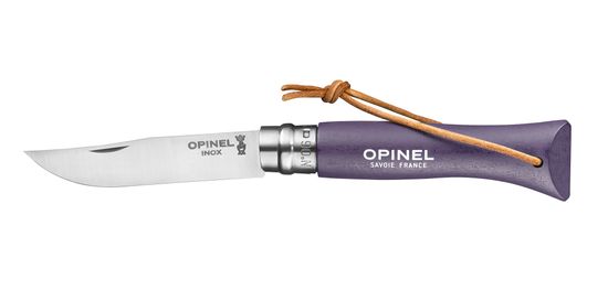 Opinel Zatvárací nôž VRI N°06 Trekking 6 cm sivo-fialový, OPINEL