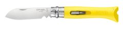 Opinel Zatvárací nôž VRI N°09 DIY 8 cm multifunkčný žltý, OPINEL