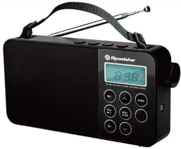moderný rádioprijímač fm roadstar TRA-2340PSW slúchadlový výstup skvelý zvuk