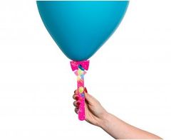 GoDan Papierový ružový držiak na balón
