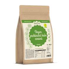 GreenFood Nutrition Vegan Proteínová kaša ovsená 500g - Kakao