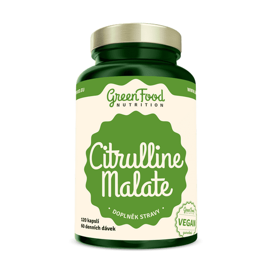 GreenFood Nutrition Citrulline Malate 120 kapsúl