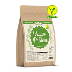 GreenFood Nutrition Vegan Proteín 750g - Cappuccino