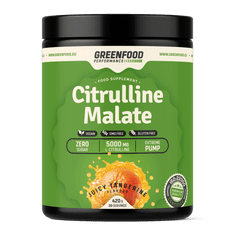 GreenFood Nutrition Performance Citrulline Malate 420g - Mandarínka