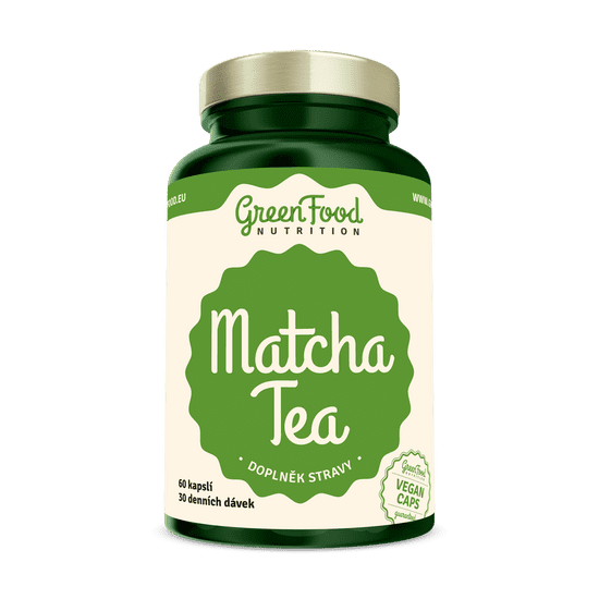 GreenFood Nutrition Matcha Tea 60 kapsúl