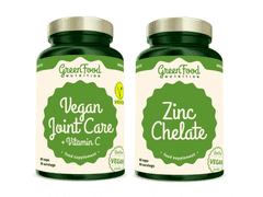 GreenFood Nutrition Kĺbová výživa s vitamínom C 60 kapsúl + Zinc Chelate 60 cps.