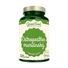 GreenFood Nutrition Ostropestřec mariánský 60 kapslí - EXPIRACE 11/23