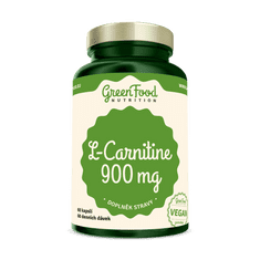 GreenFood Nutrition L-Carnitin 900mg 60 kapslí - EXPIRACE 10/23