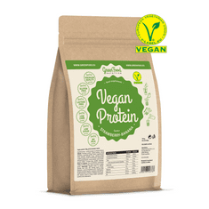 GreenFood Nutrition Vegan Proteín 750g - Jahoda a banán