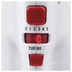 Girmi Ručný mixér , SB4101, rýchlosťou, Turbo, 400 W, farba biela/červená