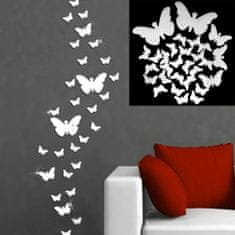 IZMAEL Zrkadlové motýle na stenu-12ks KP5856