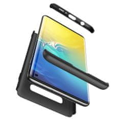GKK Ochranné puzdro GKK 360 - Predný a zadný kryt celého mobilu pre Samsung Galaxy S10 - Čierna KP10469