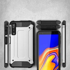 IZMAEL Puzdro Hybrid Armor pre Samsung Galaxy A7 2018 - Strieborná KP10285