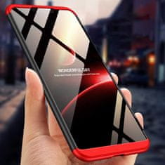 GKK Ochranné puzdro GKK 360 - Predný a zadný kryt celého mobilu pre Huawei Y7 2019/Y7 Prime 2019 - Červená KP10442