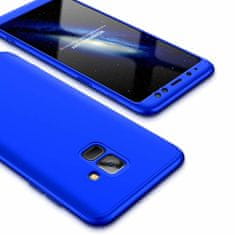 GKK Ochranné puzdro GKK 360 - Predný a zadný kryt celého mobilu pre Samsung Galaxy A8 2018 - Modrá KP10488
