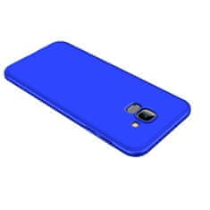 GKK Ochranné puzdro GKK 360 - Predný a zadný kryt celého mobilu pre Samsung Galaxy A8 2018 - Modrá KP10488