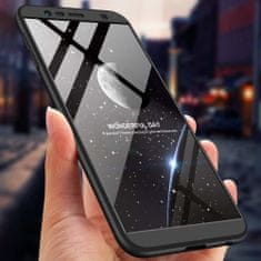 GKK Ochranné puzdro GKK 360 - Predný a zadný kryt celého mobilu pre Samsung J4 Plus 2018 - Čierna KP10491