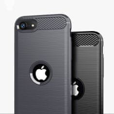 Puzdro Carbon Bush TPU pre Apple iPhone 7/iPhone 8/iPhone SE 2020/iPhone SE 2022 - Čierna KP29528