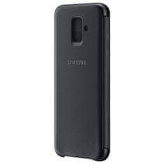 SAMSUNG knižkové puzdro pre Samsung Galaxy A6 2018 - Čierna KP14752