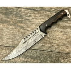 IZMAEL Damaškový nôž Mangasi-Hnedá KP18643