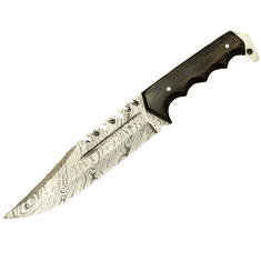 IZMAEL Damaškový nôž Mangasi-Hnedá KP18643