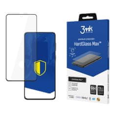 3MK HardGlass Max - ochranné sklo pre Samsung Galaxy S21 Ultra 5G - Čierna KP20989