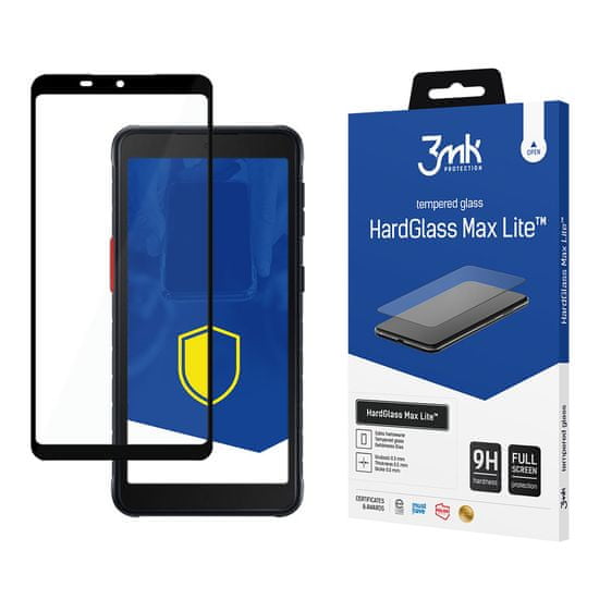3MK HardGlass Max Lite - ochranné sklo pre Samsung Galaxy Xcover 5 - Čierna KP21046