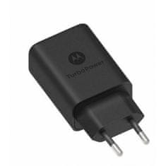 Motorola Nabíjací Adaptér Turbo Power - Motorola USB - Čierna KP21239