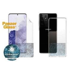 PanzerGlass 2v1 - Puzdro + ochranné sklo pre Samsung Galaxy S21 Ultra - Transparentná KP19811