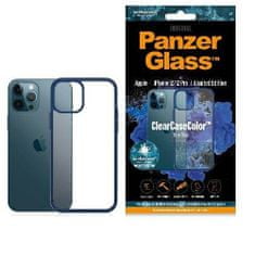 PanzerGlass ClearcaseColor puzdro pre Apple iPhone 12/iPhone 12 Pro - Tmavo Modrá KP19755