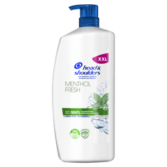 Head & Shoulders Mentol Fresh Anti-Dandruff Shampoo, Up to 100% Dandruff Free, 900 ml