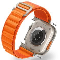 4wrist Apple watch Alpine loop straps #Orange 42/44/45/49mm