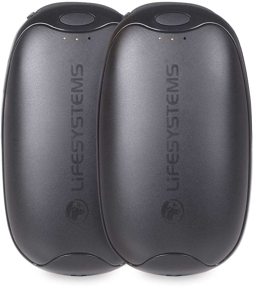 Lifesystems Rechargeable Dual Palm Hand Warmer, 10000 mAh