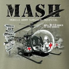 ANTONIO Tričko s vrtuľníkom BELL H-13 MASH, S