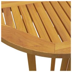 Petromila vidaXL Skladací barový stôl 90x65x105 cm tíkový masív