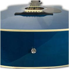 Stagg SA20DCE-BLUE, elektroakustická gitara typu Dreadnought