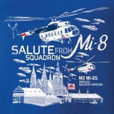 Tričko s letkou vrtuľníkov Mi-8 SALUTE, S