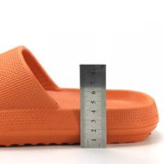 CoZy Pohodlné protišmykové papuče 35-36, oranžová