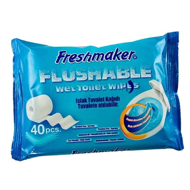Freshmaker vlhčený toaletný papier 40 ks