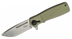 CRKT CR-K270GKP HOMEFRONT OD GREEN inovatívny vreckový nôž 9 cm, zelená, hliník