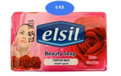 Toaletné mydlo Elsil 50g Rose (6 ks)