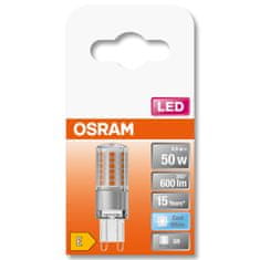 Osram LED žiarovka G9 capsule 4,8W = 50W 600lm 4000K Neutrálna biela 300°