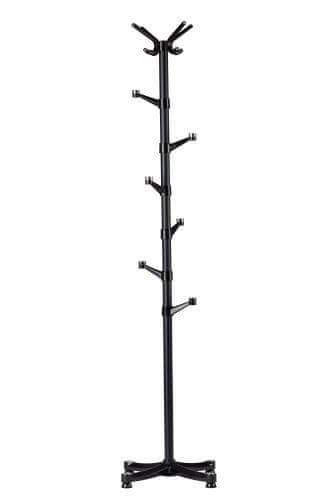 ModernHome YLT-0610 BLACK Stojanový vešiak na šaty - čierny 180 cm