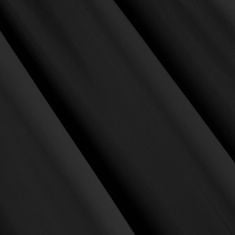 DESIGN 91 Zatemňovací záves s riasiacou páskou - Logan, čierny 135 x 270 cm