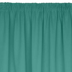 DESIGN 91 Zatemňovací záves s riasiacou páskou - Parisa, zelený 135 x 270 cm