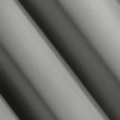 DESIGN 91 Zatemňovací záves s riasiacou páskou - Logan, strieborný 135 x 270 cm