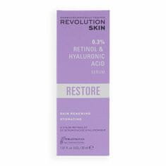 Revolution Skincare Pleť ové sérum 0.3% Retinol with Vitamins & Hyaluronic Acid 30 ml